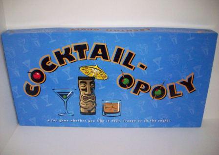 Cocktail-Opoly (Monopoly Style Game) (CIB) - Board Game